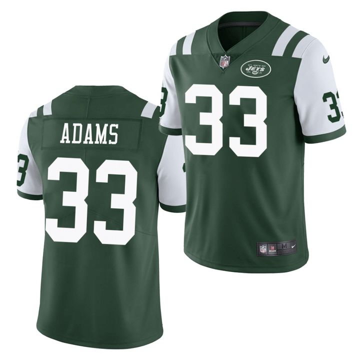 Men New York Jets #33 Jamal Adams Nike Green Vapor Untouchable Limited NFL Jersey->new york jets->NFL Jersey